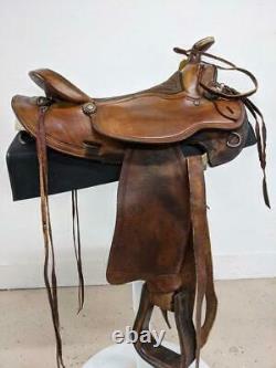 14.5 Used Simco Western Pleasure Saddle 403-2383