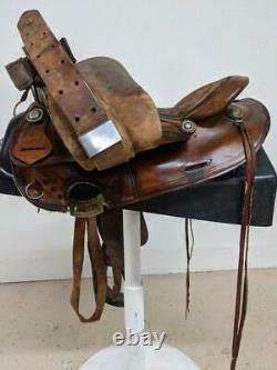 14.5 Used Simco Western Pleasure Saddle 403-2383