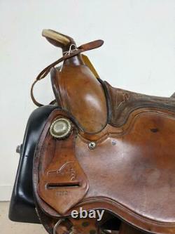 14.5 Used Simco Western Pleasure Saddle 403-2383