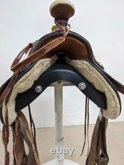 14.5 Used Simco Western Pleasure Saddle 403-2383