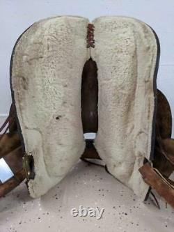 14.5 Used Simco Western Pleasure Saddle 403-2383