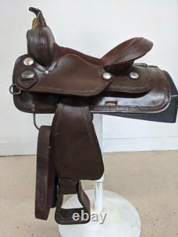 14.5 Used Tahoe Western Trail Saddle 437-2703