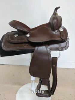 14.5 Used Tahoe Western Trail Saddle 437-2703