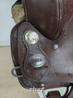 14.5 Used Tahoe Western Trail Saddle 437-2703