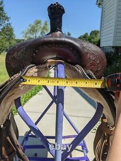 14 Billy Cook Western Barrel Saddle Model #1510