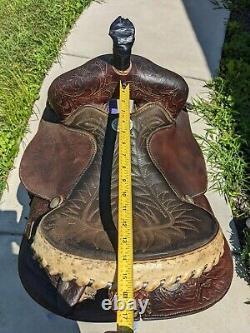 14 Billy Cook Western Barrel Saddle Model #1510