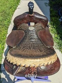 14 Billy Cook Western Barrel Saddle Model #1510