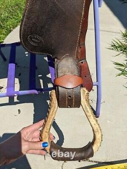 14 Billy Cook Western Barrel Saddle Model #1510