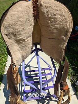 14 Billy Cook Western Barrel Saddle Model #1510