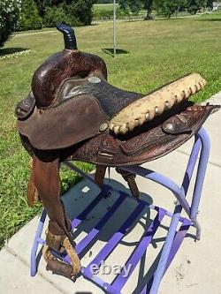 14 Billy Cook Western Barrel Saddle Model #1510