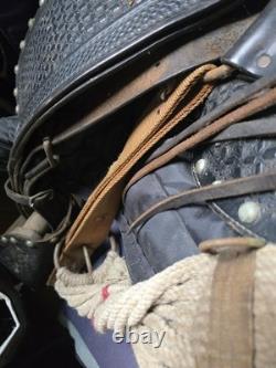 14 Black Leather Traditional Western Pleasure/Trail Saddle for Horse