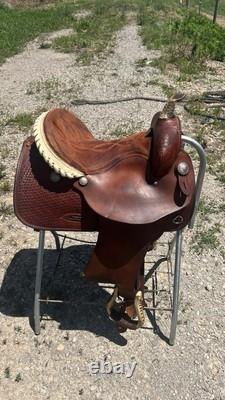 14 Blue Ridge Barrel Racing Saddle Western Horse Tack