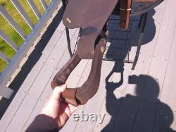 14'' Brown Wintec Western Trail saddle QH BARS
