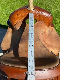 14 CIRCLE Y Western Barrel Horse Saddle NICE