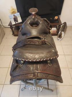 14 CIRCLE Y Western EQUITATION Show Saddle? Great Shape