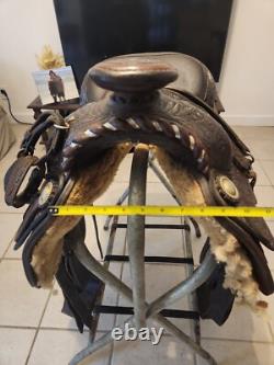 14 CIRCLE Y Western EQUITATION Show Saddle? Great Shape