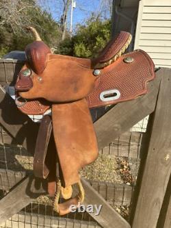 14 Circle G Barrel Saddle Western, $2,800 New