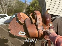 14 Circle G Barrel Saddle Western, $2,800 New