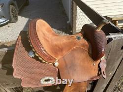 14 Circle G Barrel Saddle Western, $2,800 New