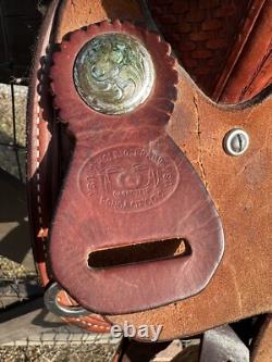 14 Circle G Barrel Saddle Western, $2,800 New