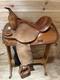 14 Circle Y Flex-lite Barrel Racing Mounted Shooting Western Saddle Model 1540