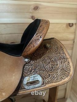 14 Circle Y The Proven Mansfield Western Barrel Saddle Model 6221 (2021 Year) 14 Circle Y The Proven Mansfield Western Barrel Saddle Model 6221 (2021 Year)