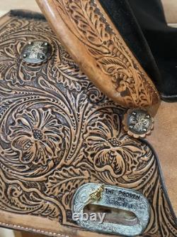 14 Circle Y The Proven Mansfield Western Barrel Saddle Model 6221 (2021 Year) 14 Circle Y The Proven Mansfield Western Barrel Saddle Model 6221 (2021 Year)