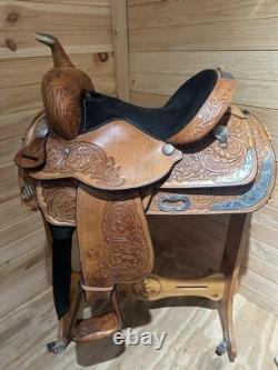 14 Circle Y Youth Western Show Saddle Model 3674