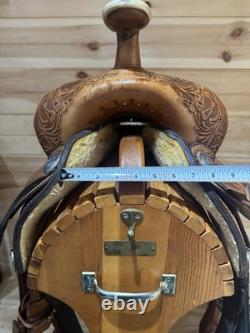 14 Circle Y Youth Western Show Saddle Model 3674