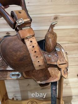 14 Circle Y Youth Western Show Saddle Model 3674