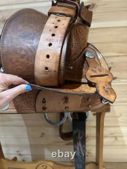 14 Circle Y Youth Western Show Saddle Model 3674