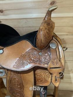 14 Circle Y Youth Western Show Saddle Model 3674