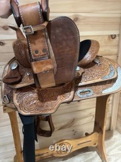 14 Circle Y Youth Western Show Saddle Model 3674