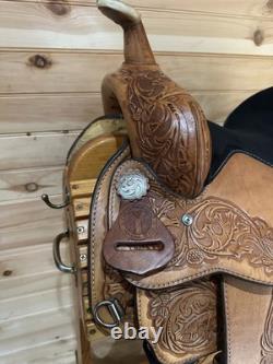 14 Circle Y Youth Western Show Saddle Model 3674
