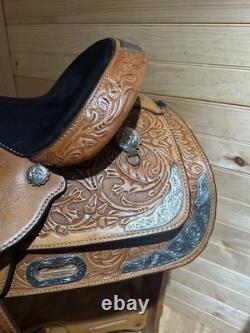 14 Circle Y Youth Western Show Saddle Model 3674