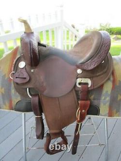 14'' Cirle Y High Horse The Proven Western Barrel Saddle Qh Bars