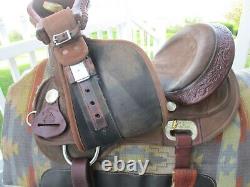 14'' Cirle Y High Horse The Proven Western Barrel Saddle Qh Bars