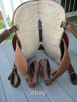 14'' Cirle Y High Horse The Proven Western Barrel Saddle Qh Bars