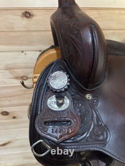 14 Crates Youth Western Show Saddle Model 144M