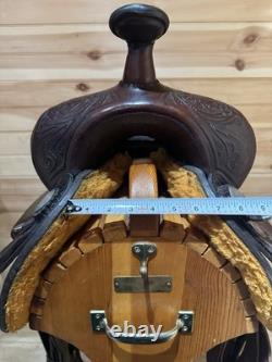14 Crates Youth Western Show Saddle Model 144M