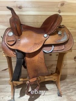 14 Dakota Saddlery Youth Western Show & Trail Saddle Model 350L