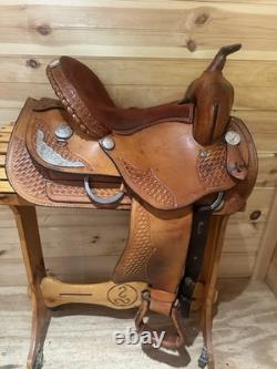 14 Dakota Saddlery Youth Western Show & Trail Saddle Model 350L