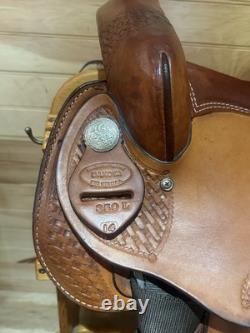 14 Dakota Saddlery Youth Western Show & Trail Saddle Model 350L