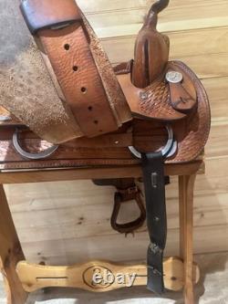 14 Dakota Saddlery Youth Western Show & Trail Saddle Model 350L