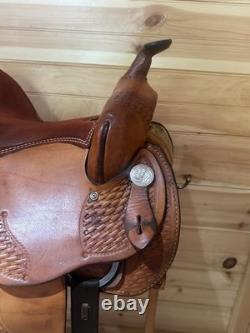 14 Dakota Saddlery Youth Western Show & Trail Saddle Model 350L