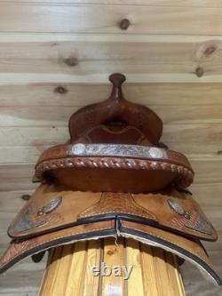 14 Dakota Saddlery Youth Western Show & Trail Saddle Model 350L