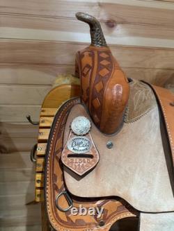 14 Dale Fredericks Saddlesmith Barrel Racing Saddle Model 21544