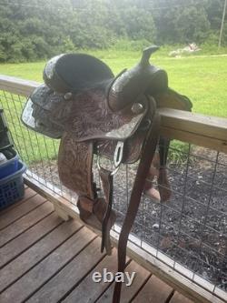 14 Double T Western Pleasure Saddle