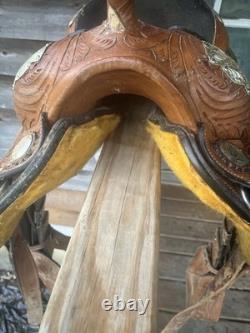 14 Double T Western Pleasure Saddle