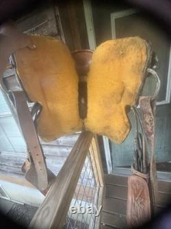 14 Double T Western Pleasure Saddle